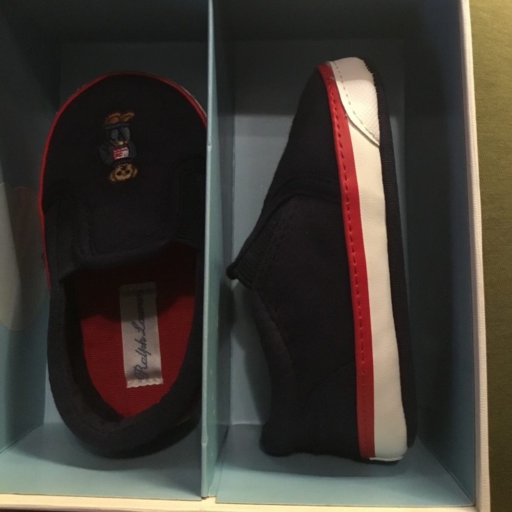 ⭐️BRAND NEW⭐️ Ralph Lauren Infant Shoes Size 4